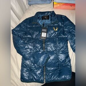 True religion puffer jacket women brand new